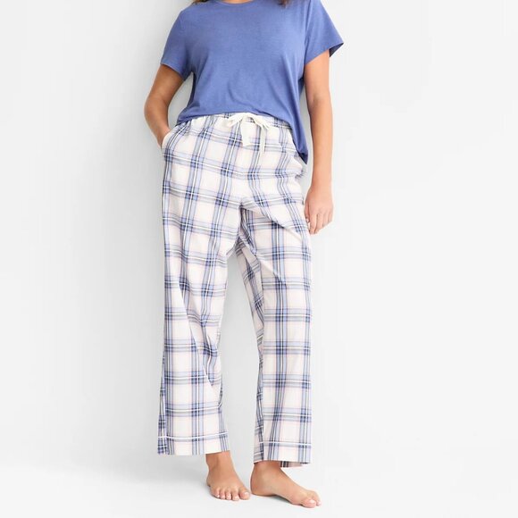 State of Day Women's Poplin Pajama Pants - Picture 1 of 4